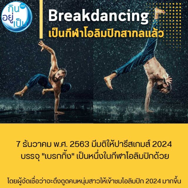 6 เรื่องน่ารู้รอบตัว_Breakdancing เป็นกีฬาโอลิมปิกสากลแล้ว_FB_1