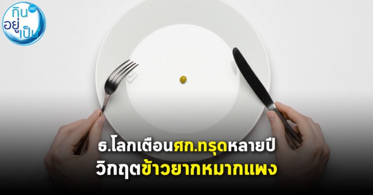 ธ.โลกเตือนรับมือวิกฤติข้าวยากหมากแพง เงินเฟ้อกระฉูดฉุดศก.ทรุดหลายปี