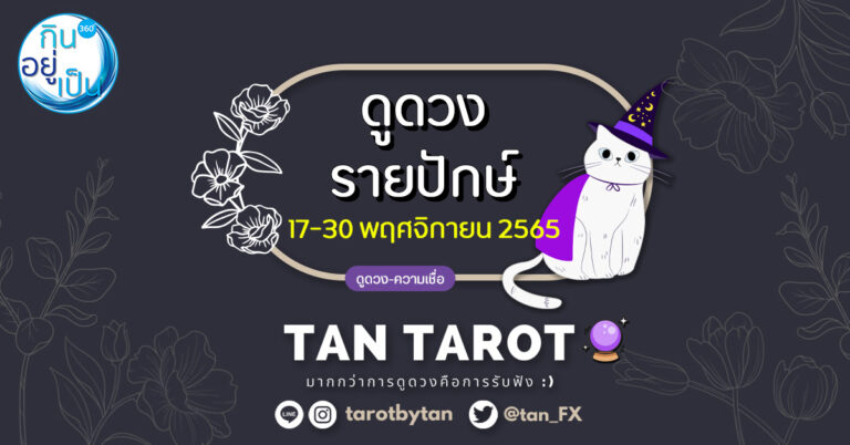 ดูดวงรายปักษ์ : 17-30 พฤศจิกายน 2565 โดย TanTarot
