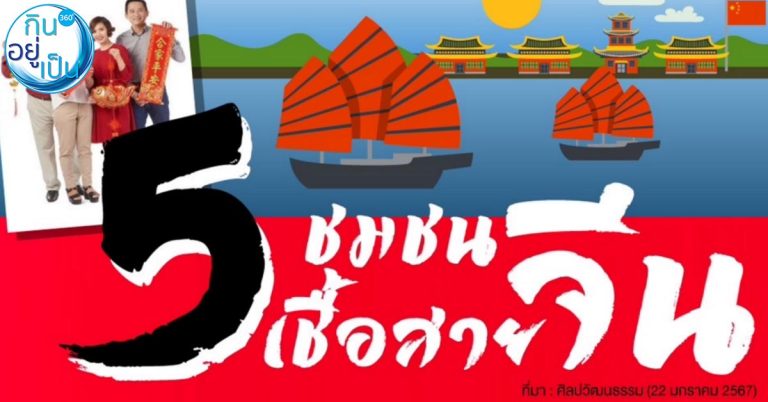 5 ชุมชนเชื้อสาย “จีน” ในไทย