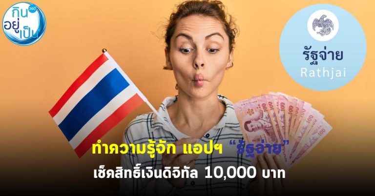 ทำความรู้จัก แอปฯ “รัฐจ่าย” เช็คสิทธิ์เงินดิจิทัล 10,000 บาท